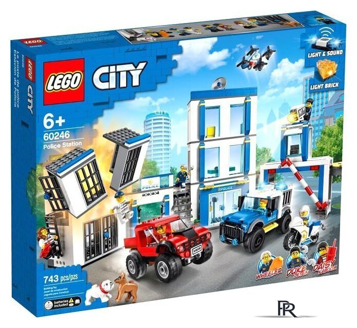 Конструктор LEGO City 60246 Полицейский участок - Изображение №1 — Интернет-магазин ПроЗаказ