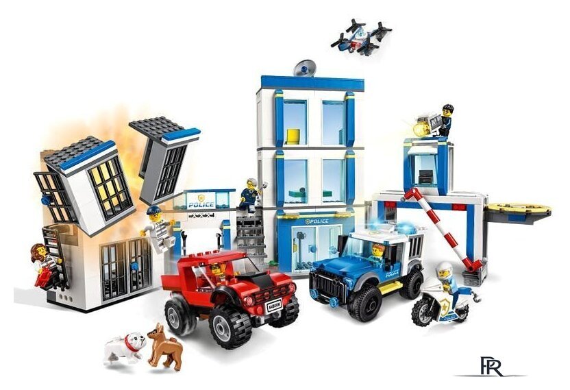 Конструктор LEGO City 60246 Полицейский участок - Изображение №4 — Интернет-магазин ПроЗаказ