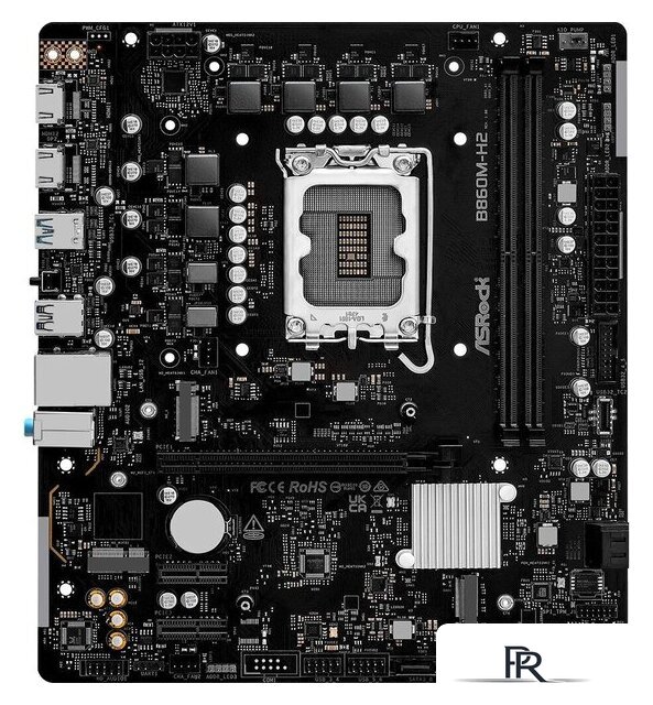 Материнская плата ASRock B860M-H2 - Изображение №1 — Интернет-магазин ПроЗаказ