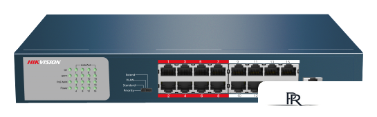 Неуправляемый коммутатор Hikvision DS-3E0318P-E/M - Изображение №1 — Интернет-магазин ПроЗаказ