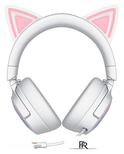 Наушники Razer Kraken Kitty V3 Pro (белый) - Изображение №3 — Интернет-магазин ПроЗаказ