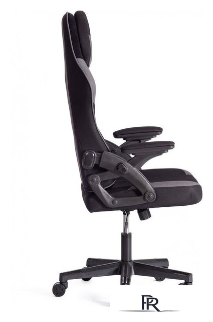 Игровое (геймерское) кресло TetChair iBear (ткань черный/серый) - Изображение №3 — Интернет-магазин ПроЗаказ