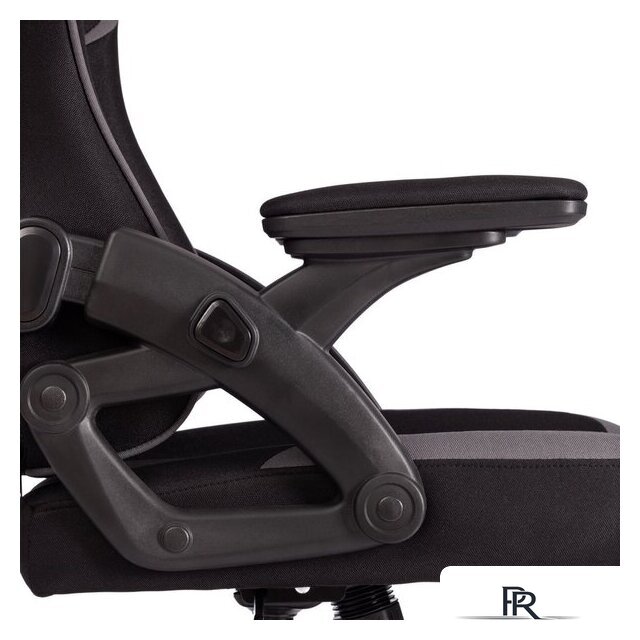 Игровое (геймерское) кресло TetChair iBear (ткань черный/серый) - Изображение №13 — Интернет-магазин ПроЗаказ