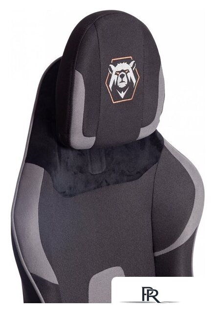 Игровое (геймерское) кресло TetChair iBear (ткань черный/серый) - Изображение №28 — Интернет-магазин ПроЗаказ