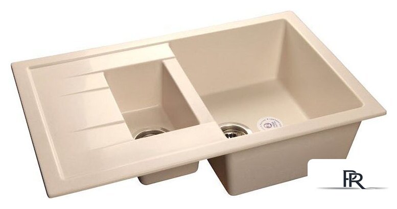 Кухонная мойка GranFest GF-Q775KL (белый) - Изображение №1 — Интернет-магазин ПроЗаказ