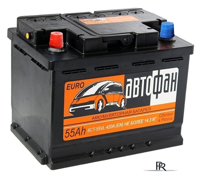 Автомобильный аккумулятор Автофан L (55 А·ч) - Изображение №1 — Интернет-магазин ПроЗаказ