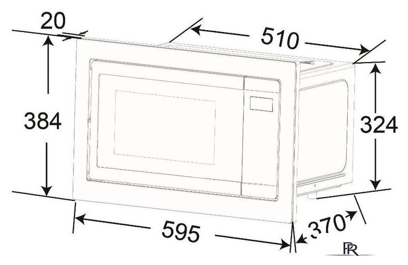 Микроволновая печь Haier HMX-BTG259LX - Изображение №6 — Интернет-магазин ПроЗаказ