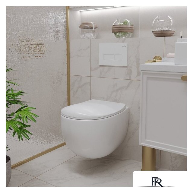 Унитаз подвесной Roxen EGG 530170-01 Rimless Soft Close NC - Изображение №4 — Интернет-магазин ПроЗаказ