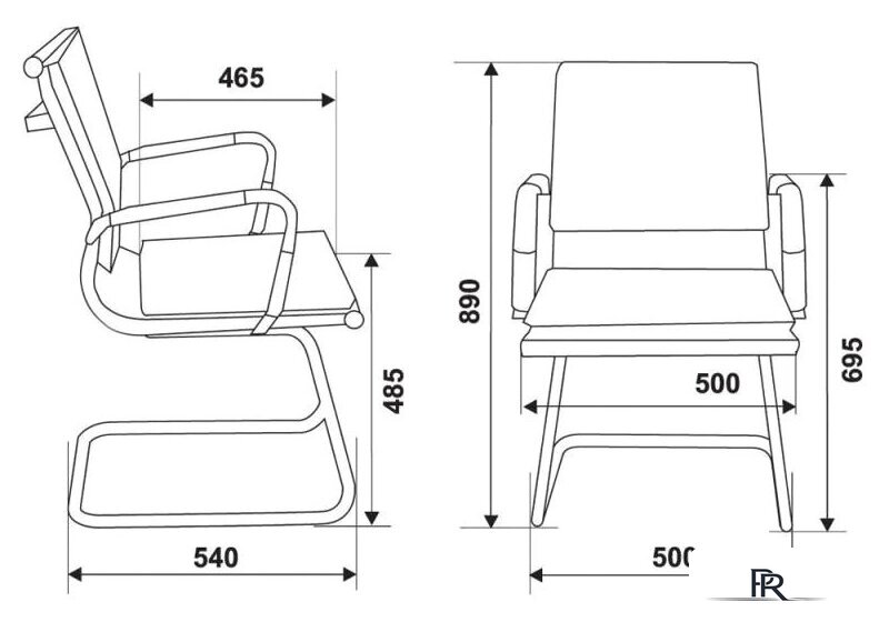 Офисный стул Бюрократ CH-993-Low-V (синий) - Изображение №5 — Интернет-магазин ПроЗаказ