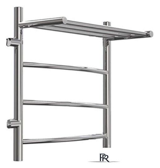 Полотенцесушитель Granula Классик 50x60 с полкой (боковое подключение, слева) - Изображение №1 — Интернет-магазин ПроЗаказ