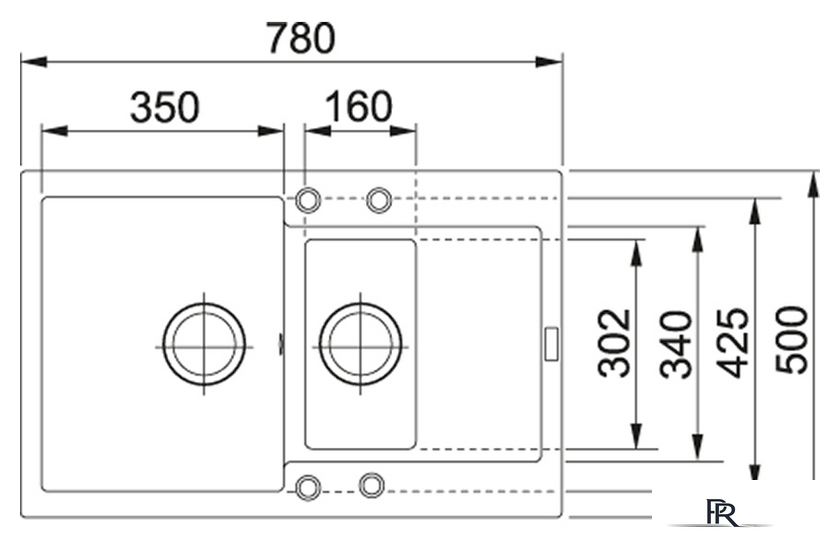 Кухонная мойка Franke MRG 651-78 (белый) - Изображение №2 — Интернет-магазин ПроЗаказ
