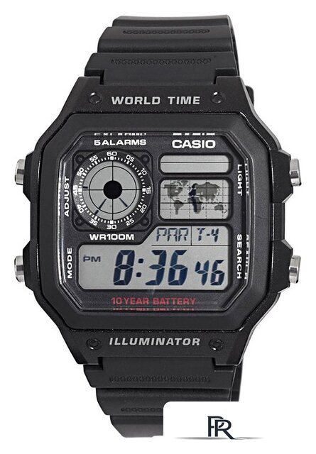 Наручные часы Casio AE-1200WH-1A - Изображение №1 — Интернет-магазин ПроЗаказ
