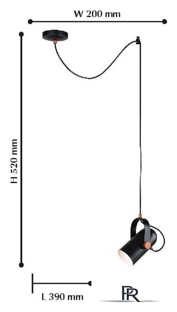 Подвесная люстра Favourite Ampolla 2007-1P - Изображение №2 — Интернет-магазин ПроЗаказ