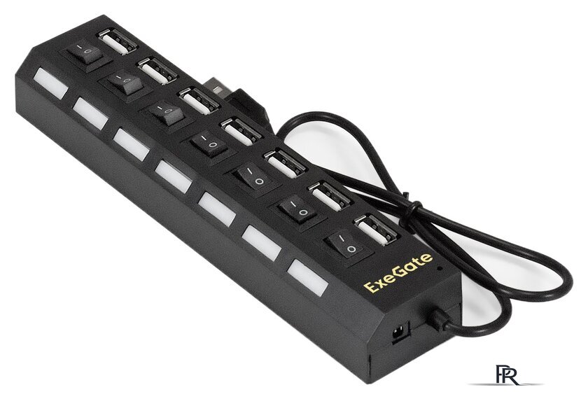 USB-хаб ExeGate DUB-72SW EX293978RUS - Изображение №1 — Интернет-магазин ПроЗаказ