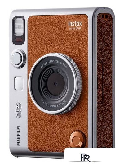 Фотоаппарат Fujifilm Instax Mini Evo (серебристый/коричневый) - Изображение №11 — Интернет-магазин ПроЗаказ