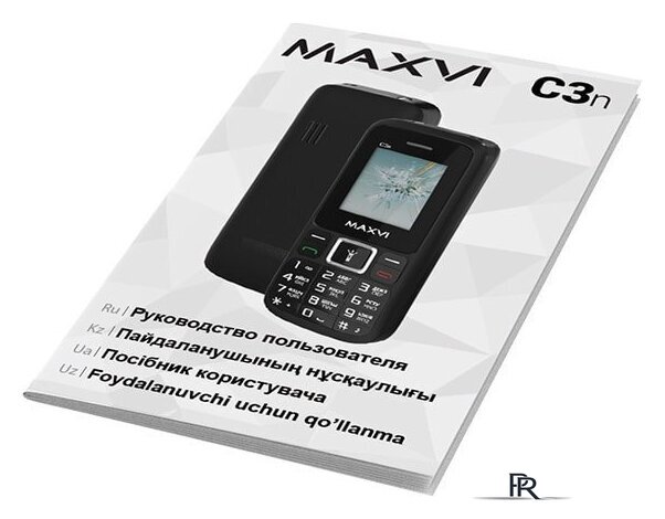Кнопочный телефон Maxvi C3n (черный) - Изображение №11 — Интернет-магазин ПроЗаказ