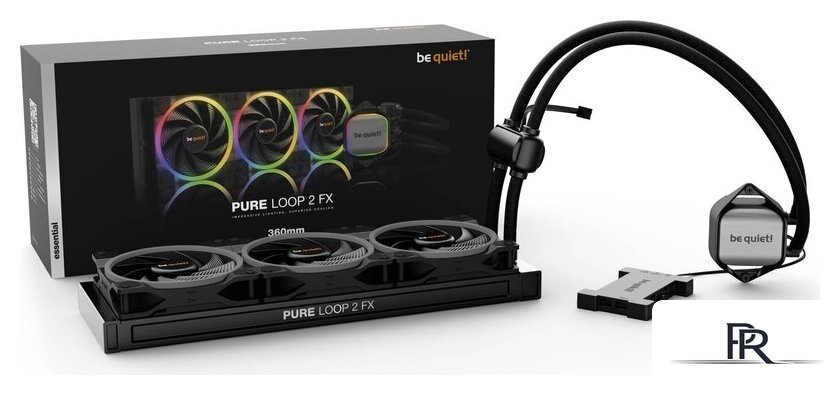 Система жидкостного охлаждения для процессора be quiet! Pure Loop 2 FX 360mm BW015 - Изображение №2 — Интернет-магазин ПроЗаказ
