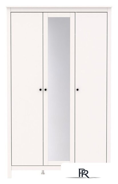 Шкаф распашной Mio Tesoro Сага 3 двери 2.08.01.040.1 (белый) - Изображение №1 — Интернет-магазин ПроЗаказ