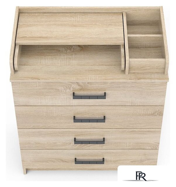 Детский комод Атон Мебель Marvin (дуб сонома) - Изображение №2 — Интернет-магазин ПроЗаказ