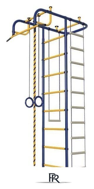 Детский спортивный комплекс Пионер М (синий/желтый) - Изображение №1 — Интернет-магазин ПроЗаказ