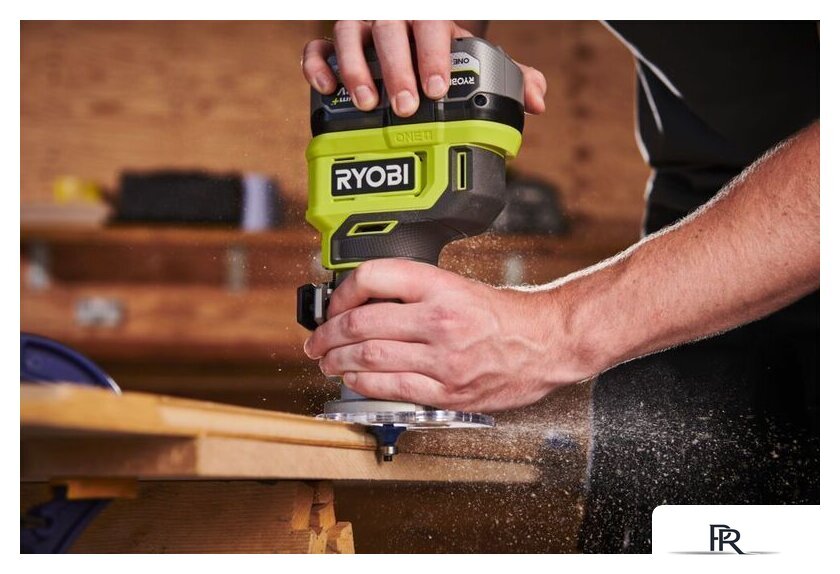 Кромочно-петельный фрезер Ryobi RTR18-0 5133005654 (без АКБ) - Изображение №10 — Интернет-магазин ПроЗаказ