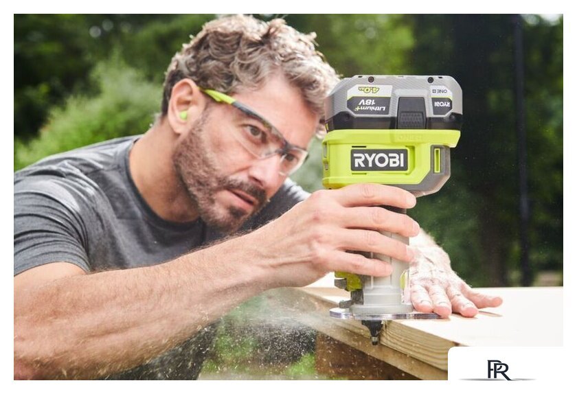 Кромочно-петельный фрезер Ryobi RTR18-0 5133005654 (без АКБ) - Изображение №7 — Интернет-магазин ПроЗаказ