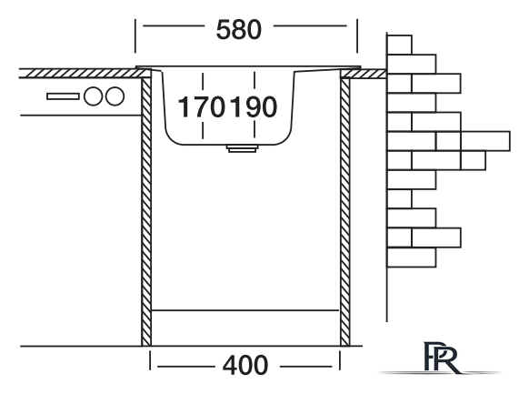 Кухонная мойка Kromevye Triton EC 196 D - Изображение №3 — Интернет-магазин ПроЗаказ