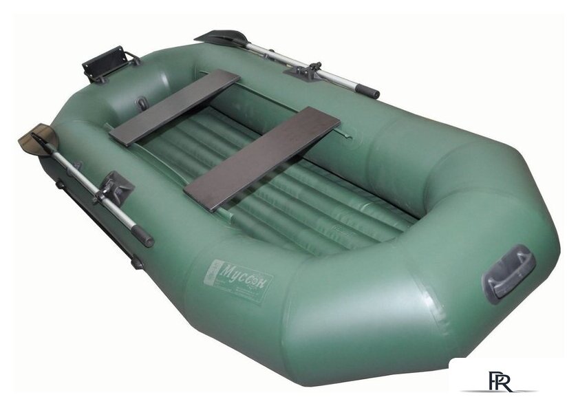 Моторно-гребная лодка Муссон Н-270 НД ТР (зеленый) - Изображение №3 — Интернет-магазин ПроЗаказ