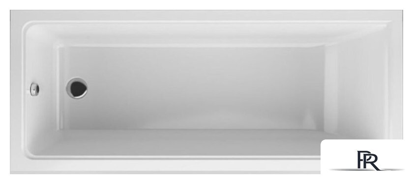 Ванна Alba Spa Gamma 170x70 (с ножками и экраном) - Изображение №1 — Интернет-магазин ПроЗаказ