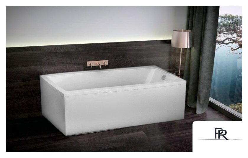 Ванна Alba Spa Gamma 170x70 (с ножками и экраном) - Изображение №2 — Интернет-магазин ПроЗаказ