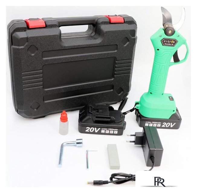 Секатор Zitrek GreenNer 20 082-1855 (с 2-мя АКБ, кейс) - Изображение №2 — Интернет-магазин ПроЗаказ