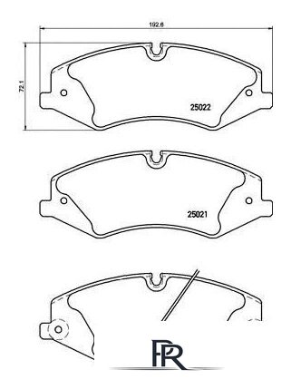  Brembo P44022 - Изображение №1 — Интернет-магазин ПроЗаказ