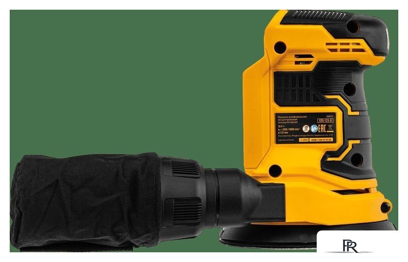 Эксцентриковая шлифмашина Denzel COS-125-0 (без АКБ) - Изображение №6 — Интернет-магазин ПроЗаказ