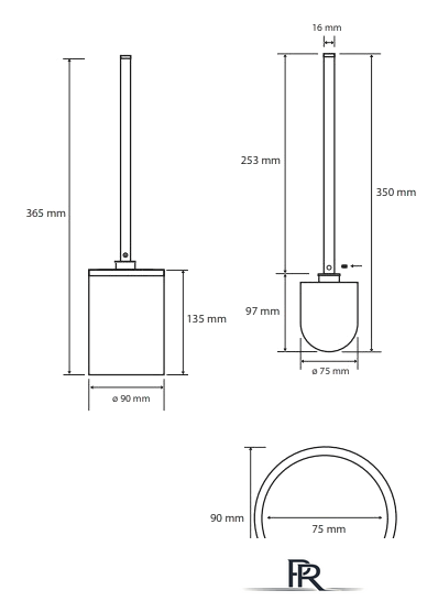 Ершик для унитаза Bemeta White 104913094 - Изображение №2 — Интернет-магазин ПроЗаказ