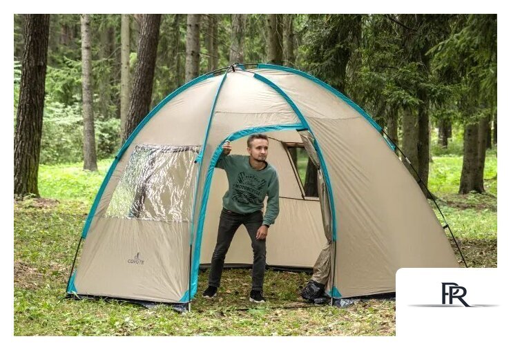 Кемпинговая палатка Coyote Vaal (бежевый) - Изображение №7 — Интернет-магазин ПроЗаказ