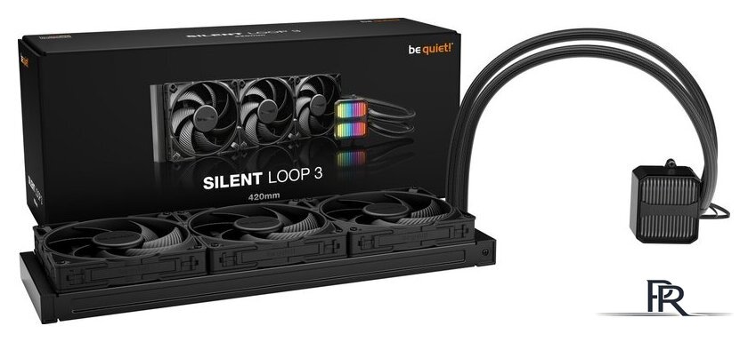 Система жидкостного охлаждения для процессора be quiet! Silent Loop 3 420mm BW026 - Изображение №6 — Интернет-магазин ПроЗаказ