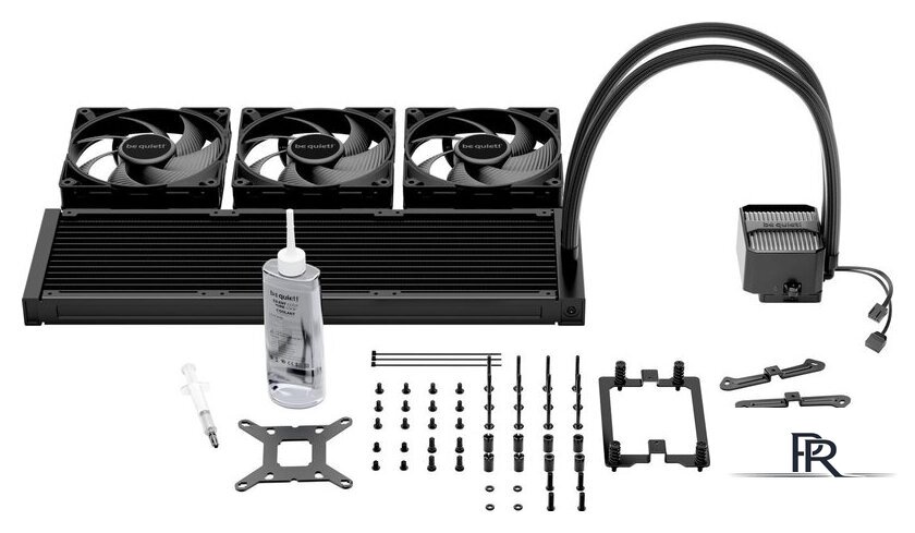 Система жидкостного охлаждения для процессора be quiet! Silent Loop 3 420mm BW026 - Изображение №7 — Интернет-магазин ПроЗаказ