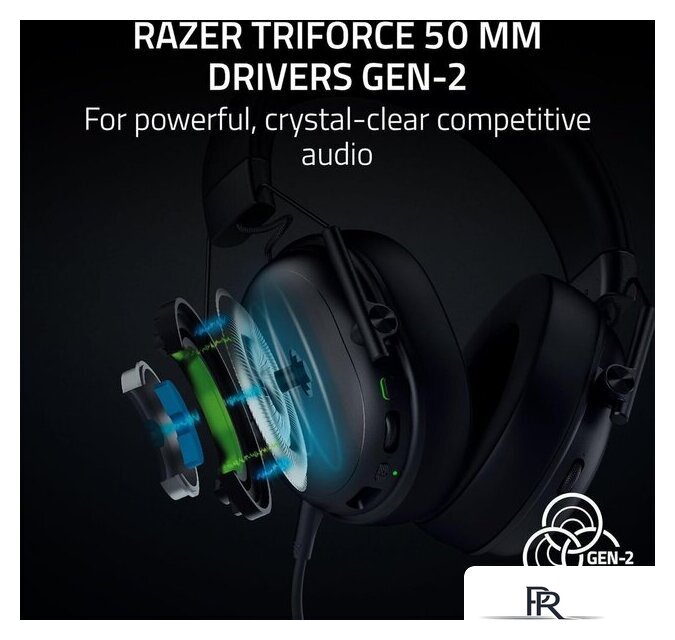 Наушники Razer BlackShark V3 X HyperSpeed - Изображение №5 — Интернет-магазин ПроЗаказ