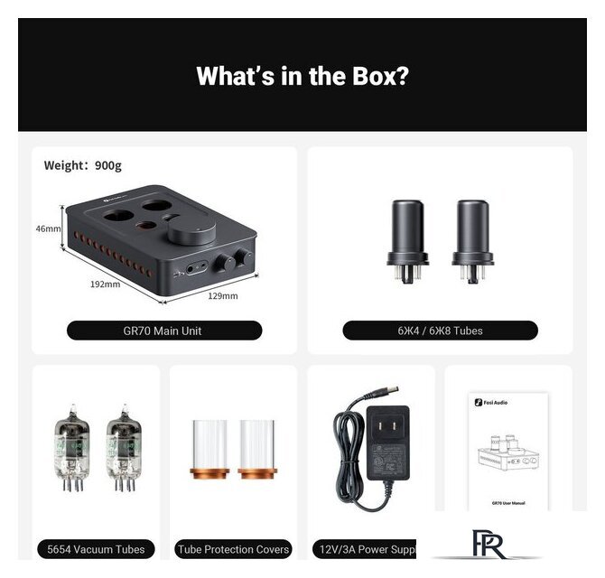 Настольный усилитель Fosi Audio GR70 (черный) - Изображение №5 — Интернет-магазин ПроЗаказ