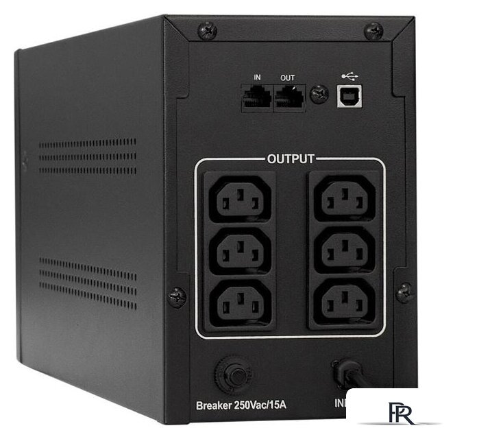 Источник бесперебойного питания ExeGate SpecialPro Smart LLB-2200.LCD.AVR.C13.RJ.USB - Изображение №2 — Интернет-магазин ПроЗаказ