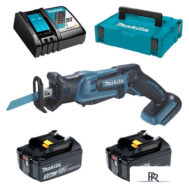 Сабельная пила Makita DJR185RFE (с 2-мя АКБ, кейс) - Изображение №1 — Интернет-магазин ПроЗаказ