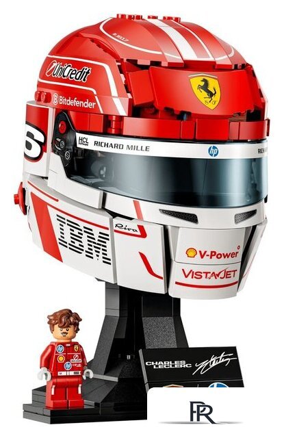 Конструктор LEGO Editions 43014 Шлем Шарля Леклера команды Scuderia Ferrari HP - Изображение №2 — Интернет-магазин ПроЗаказ