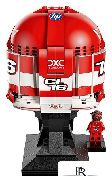 Конструктор LEGO Editions 43014 Шлем Шарля Леклера команды Scuderia Ferrari HP - Изображение №6 — Интернет-магазин ПроЗаказ