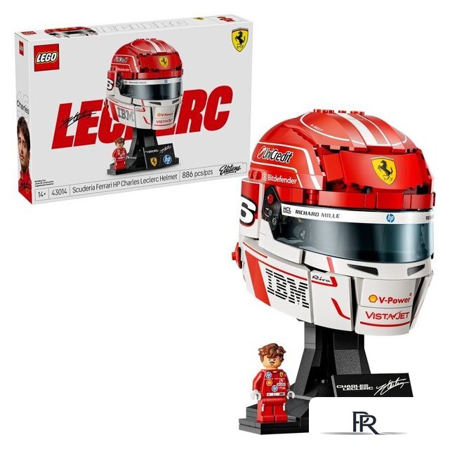 Конструктор LEGO Editions 43014 Шлем Шарля Леклера команды Scuderia Ferrari HP - Изображение №1 — Интернет-магазин ПроЗаказ