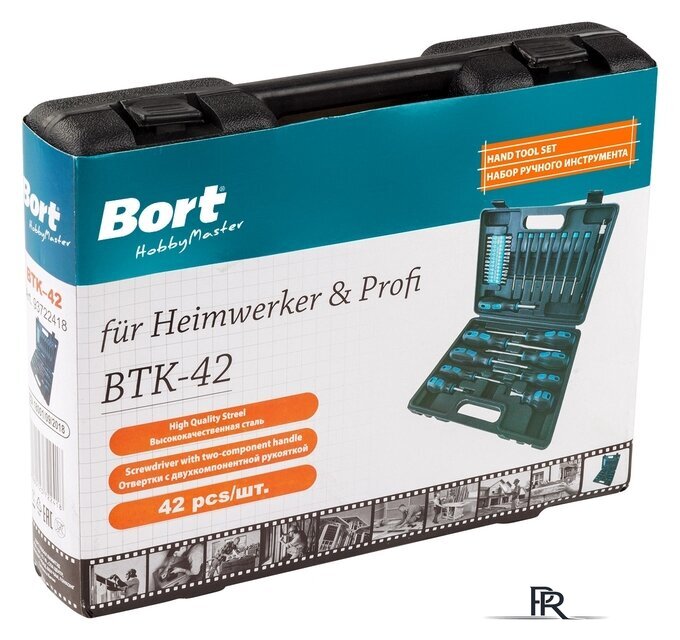 Набор отверток Bort BTK-42 (42 предмета) - Изображение №5 — Интернет-магазин ПроЗаказ
