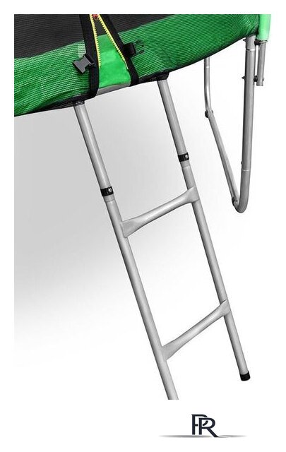 Батут Happy Jump 12ft Pro 374 см с внешней сеткой и лестницей - Изображение №5 — Интернет-магазин ПроЗаказ