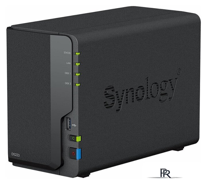 Сетевой накопитель Synology DiskStation DS223 - Изображение №1 — Интернет-магазин ПроЗаказ