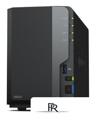 Сетевой накопитель Synology DiskStation DS223 - Изображение №2 — Интернет-магазин ПроЗаказ