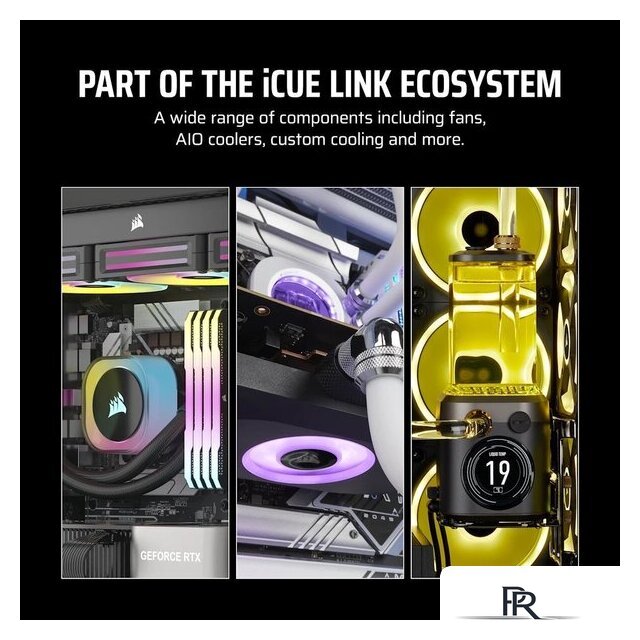 Вентилятор для корпуса Corsair iCUE LINK LX140R RGB Reverse Dual Pack CO-9051052-WW - Изображение №8 — Интернет-магазин ПроЗаказ
