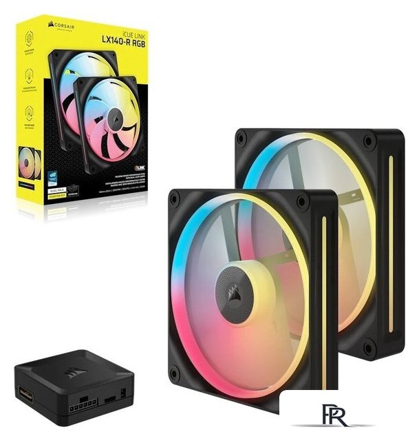 Вентилятор для корпуса Corsair iCUE LINK LX140R RGB Reverse Dual Pack CO-9051052-WW - Изображение №9 — Интернет-магазин ПроЗаказ